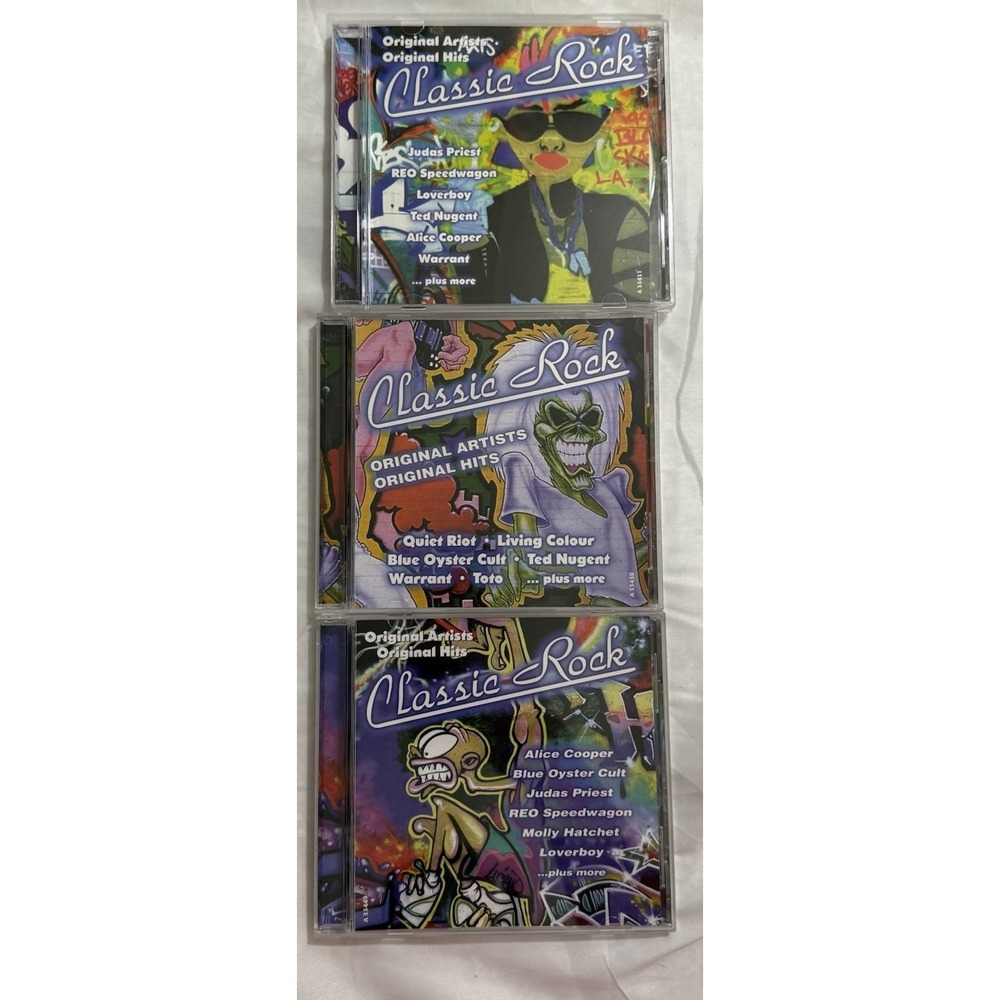 Lot Of 3!Classic Rock, #1,‎ #2, #3 by Various Artists - Picture 2 of 6